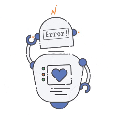 error animation